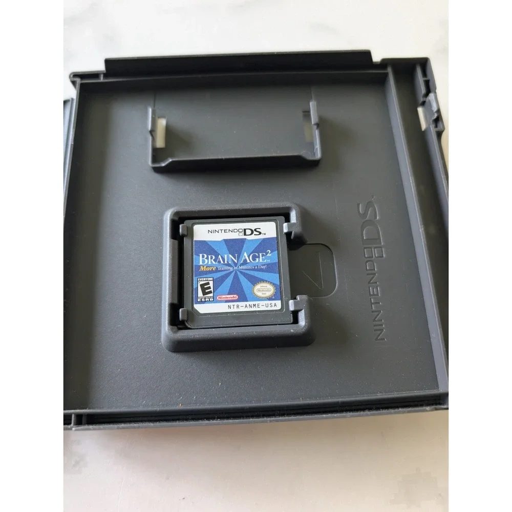 Brain Age 2 Nintendo DS 2007 Complete CIB Tested & Working